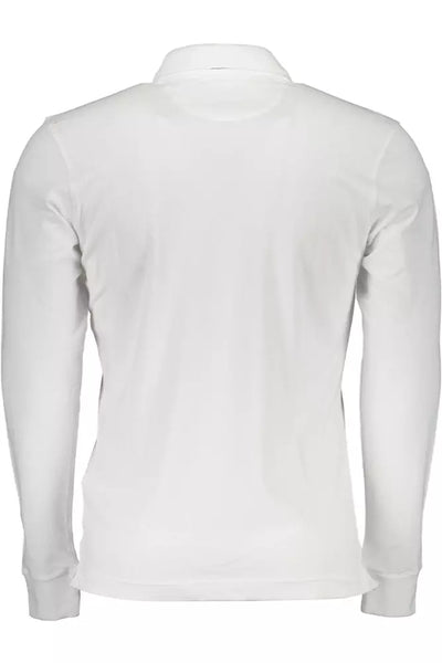 White Cotton Polo Shirt