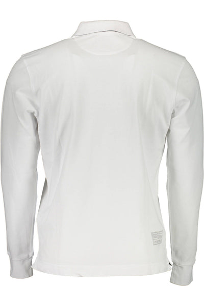 White Cotton Polo Shirt