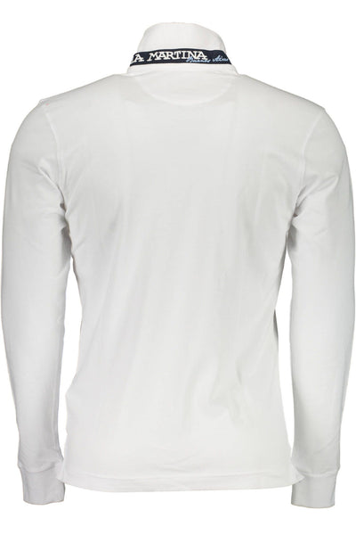 White Cotton Polo Shirt