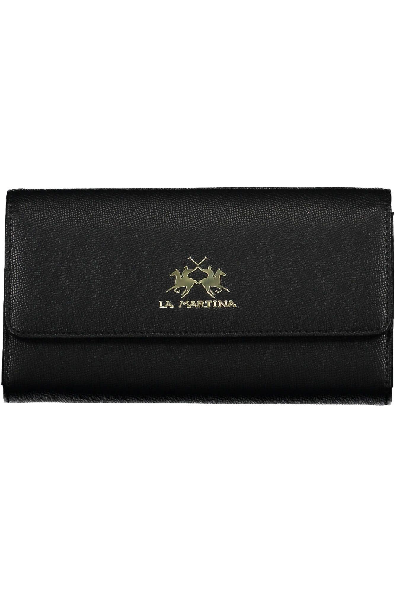 Black Polyurethane Wallet