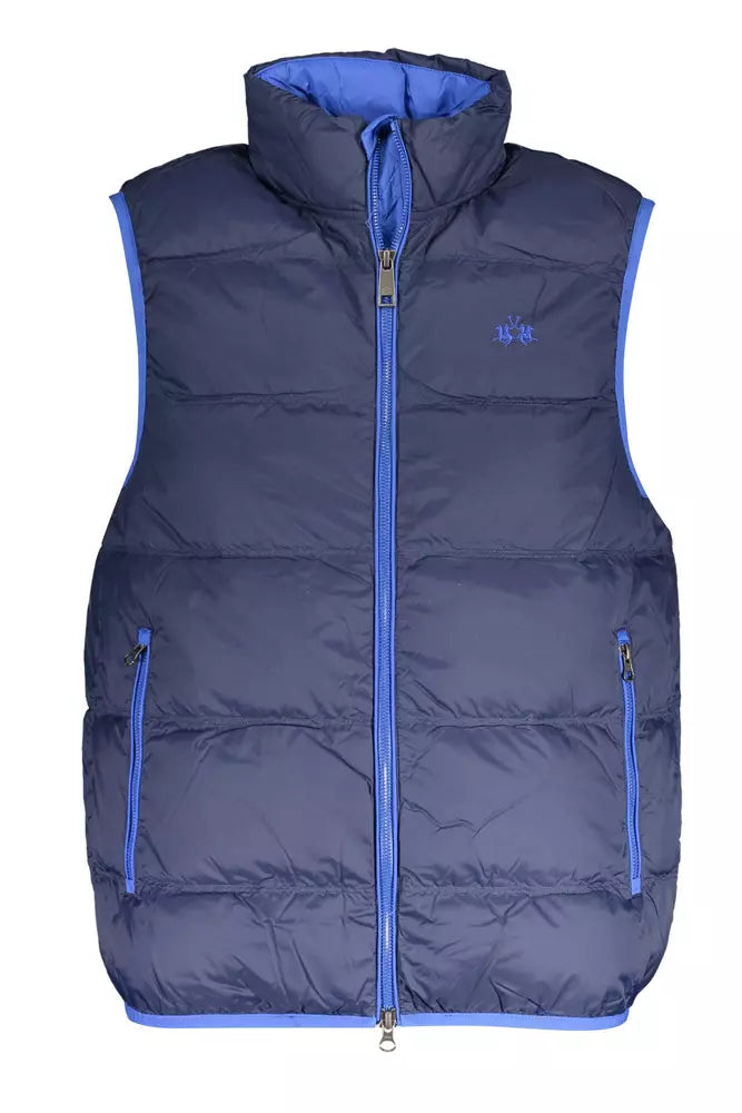 Blue Polyamide Jacket