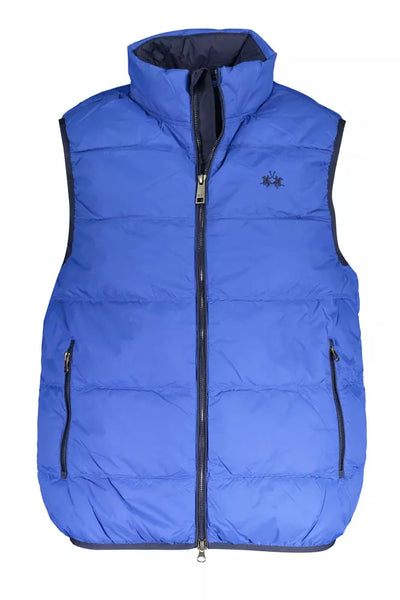 Blue Polyamide Jacket