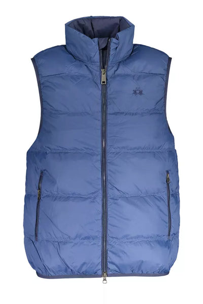 Blue Polyamide Jacket