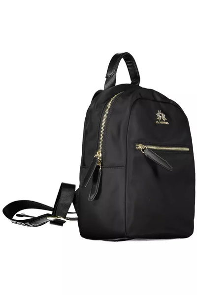 Black Nylon Backpack