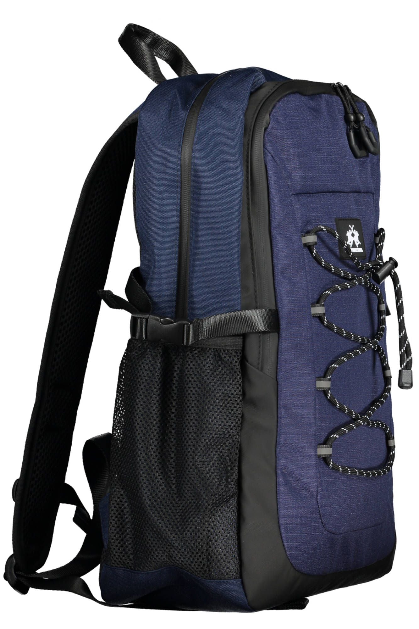 Blue Polyester Backpack