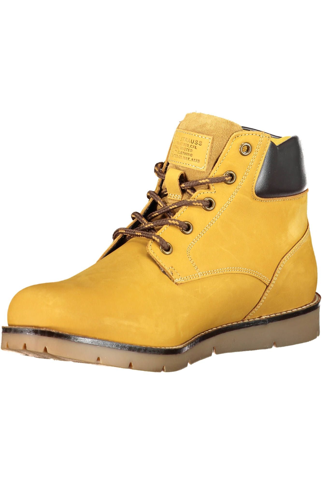 Yellow Polyester Boot