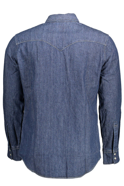 Blue Cotton Shirt