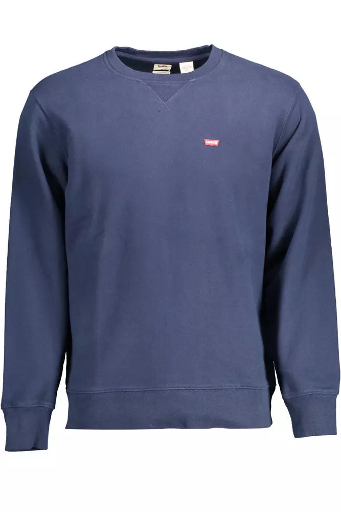 Blue Cotton Sweater