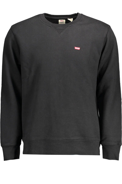 Black Cotton Sweater