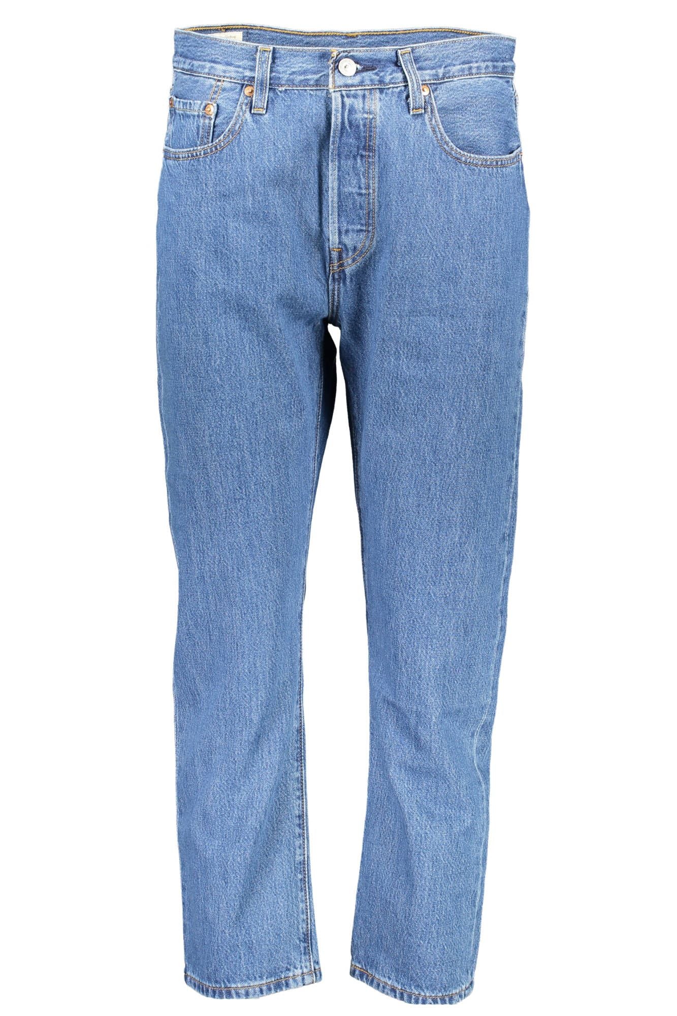 Blue Cotton Jeans & Pant