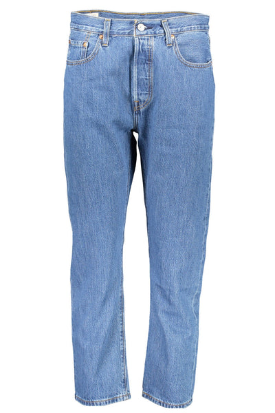 Blue Cotton Jeans & Pant