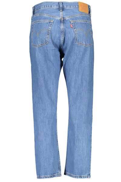 Blue Cotton Jeans & Pant