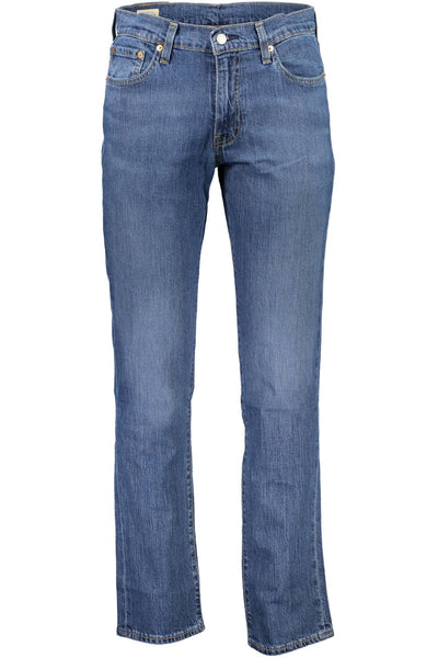 Blue Cotton Jeans & Pant