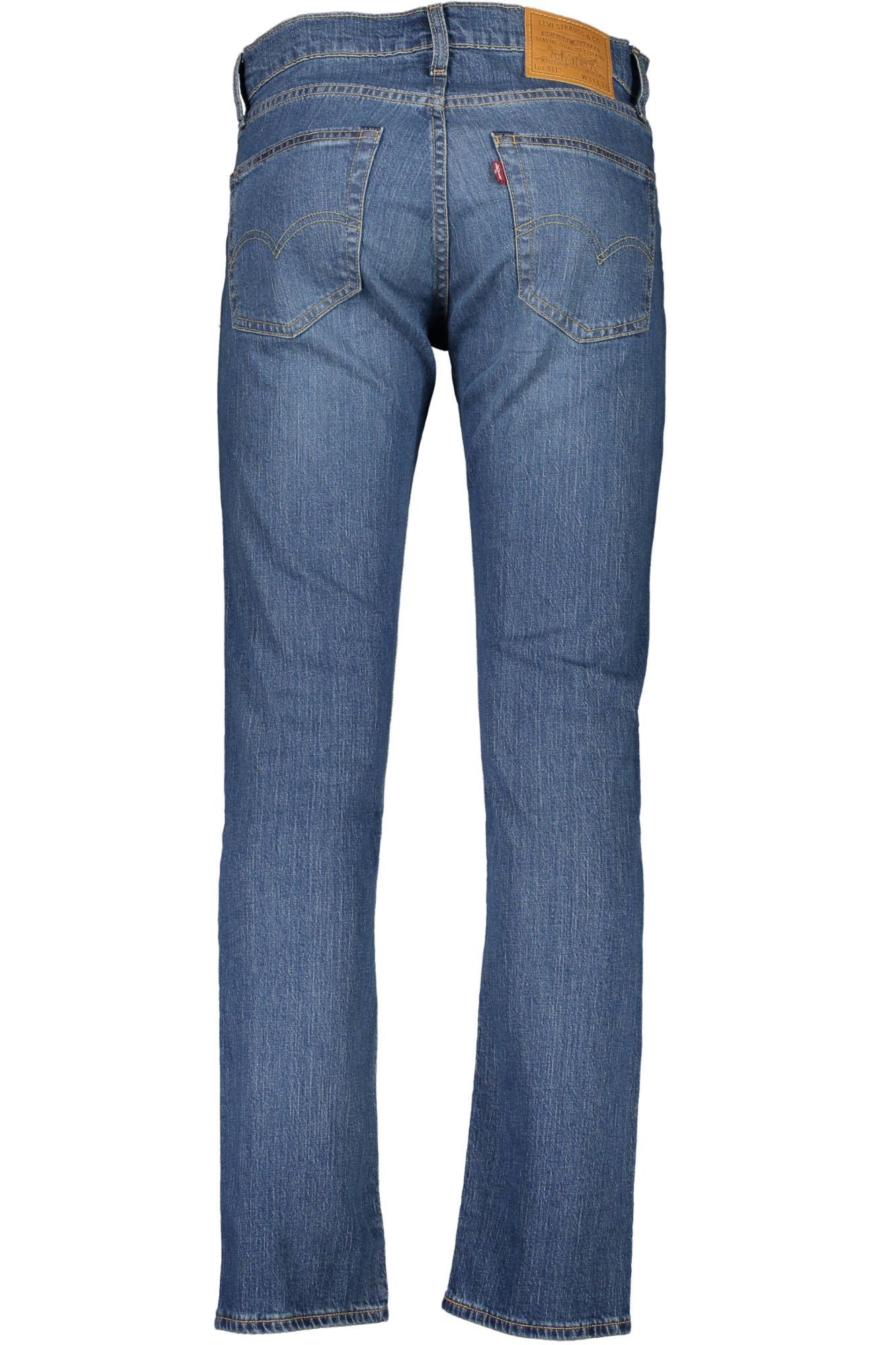 Blue Cotton Jeans & Pant