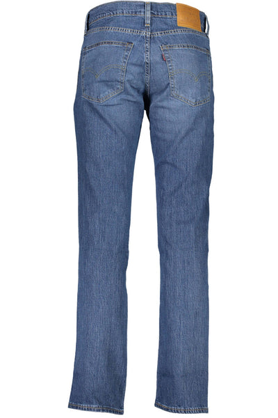 Blue Cotton Jeans & Pant