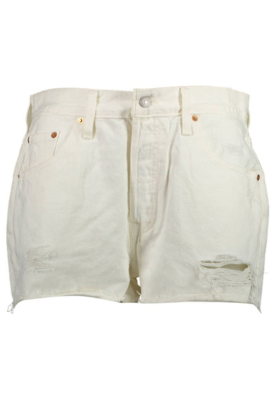 White Cotton Jeans & Pant