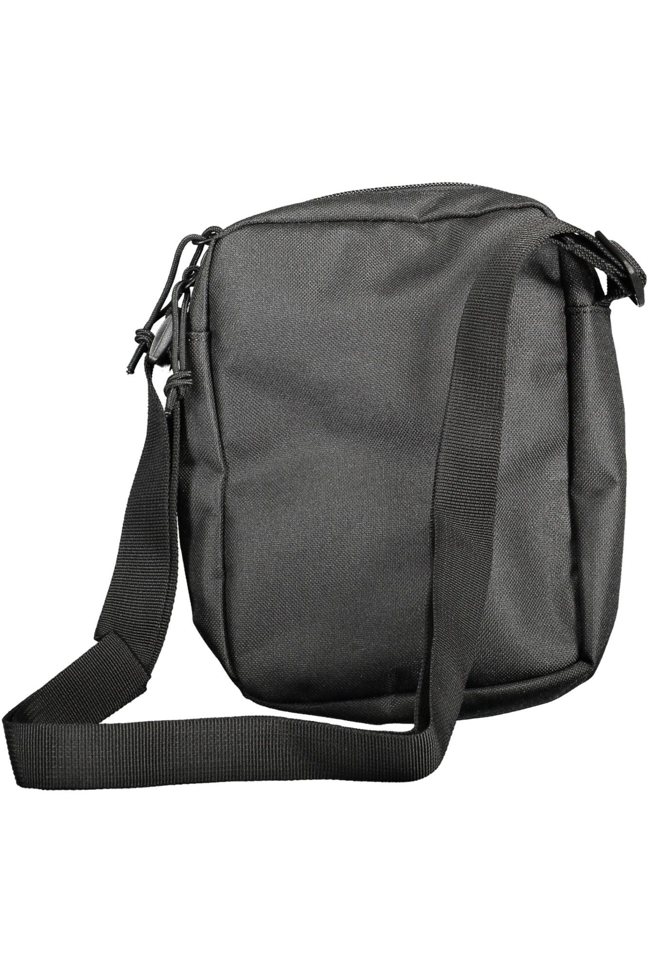 Black Polyester Shoulder Bag