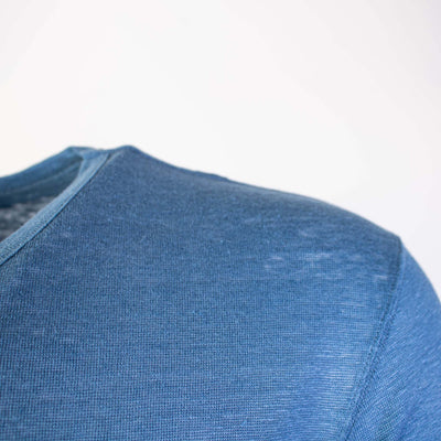 Blended Wool Powder Blue T-Shirt