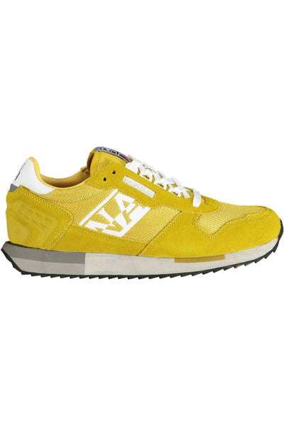 Yellow Polyester Sneaker