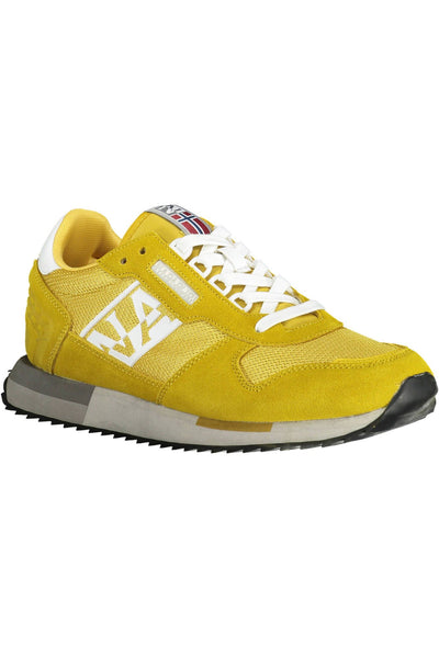 Yellow Polyester Sneaker