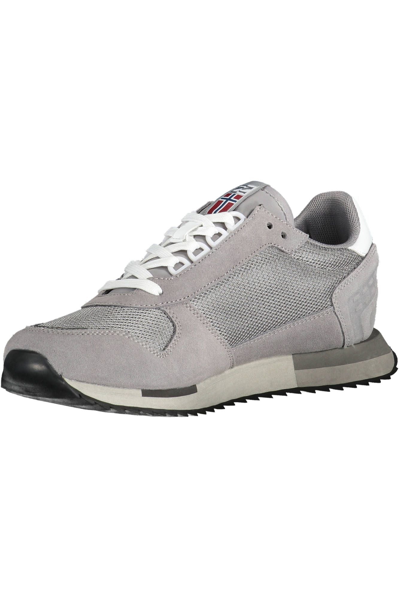 Gray Polyester Sneaker