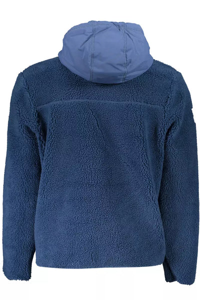 Blue Polyester Sweater