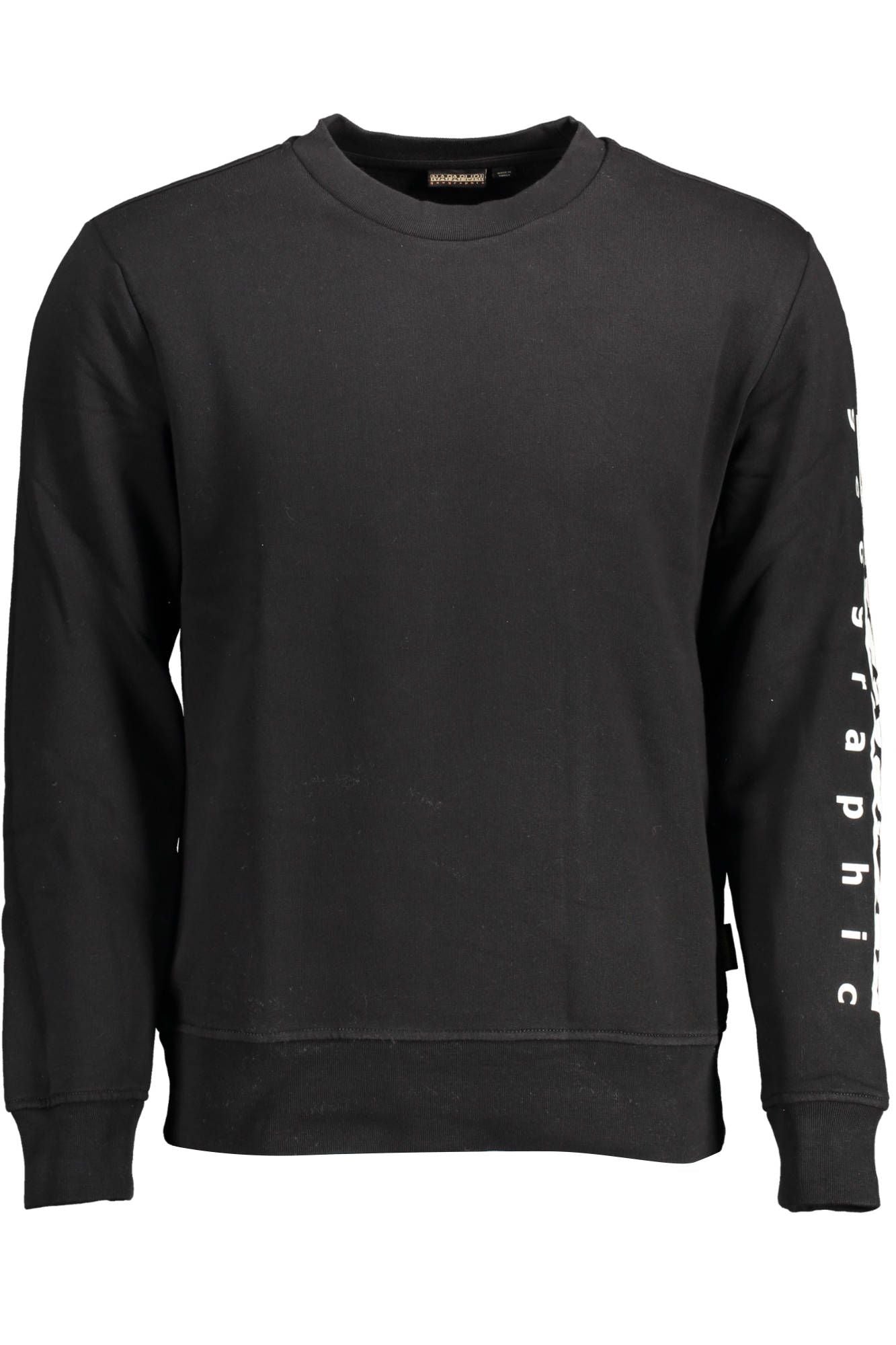 Black Cotton Sweater