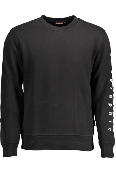 Black Cotton Sweater