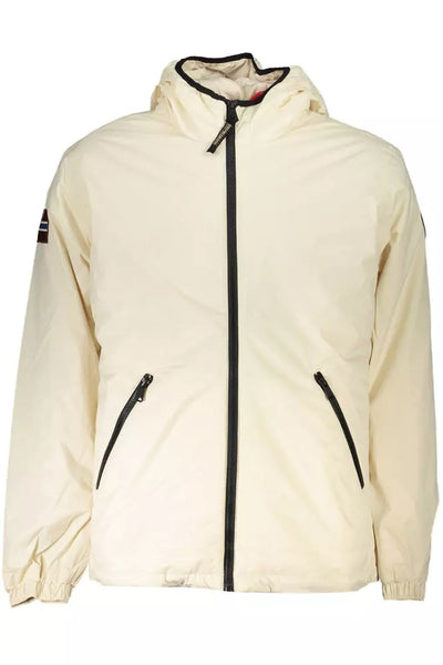 White Polyamide Jacket