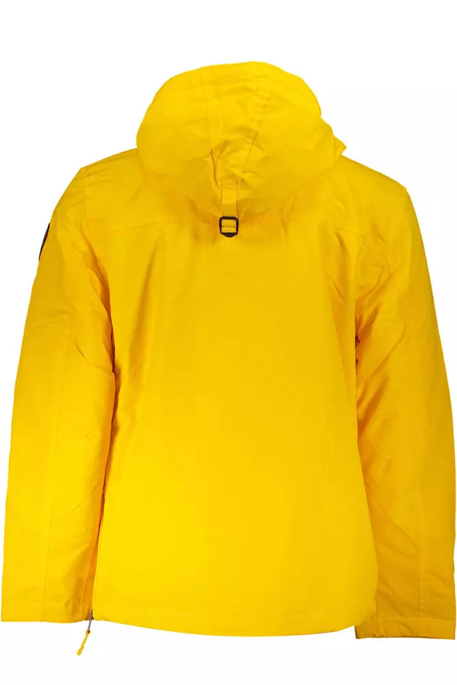 Yellow Polyamide Jacket