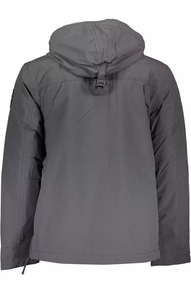 Gray Polyamide Jacket