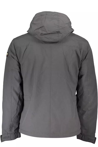 Gray Polyamide Jacket