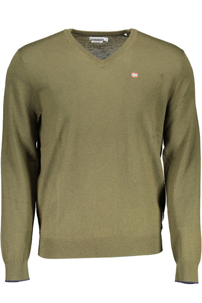 Green Wool Sweater