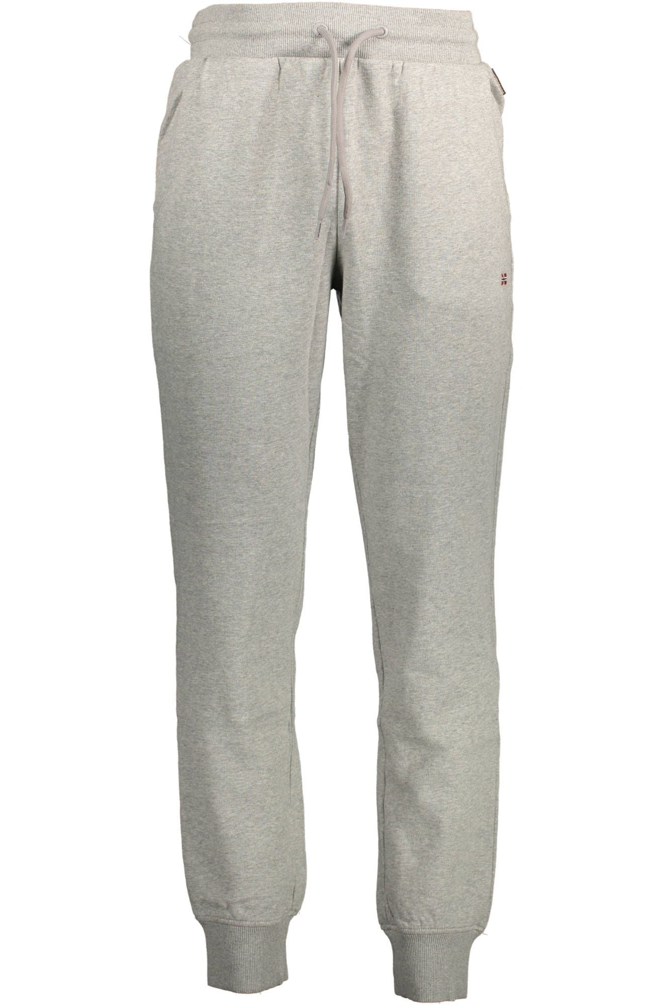 Gray Cotton Jeans & Pant