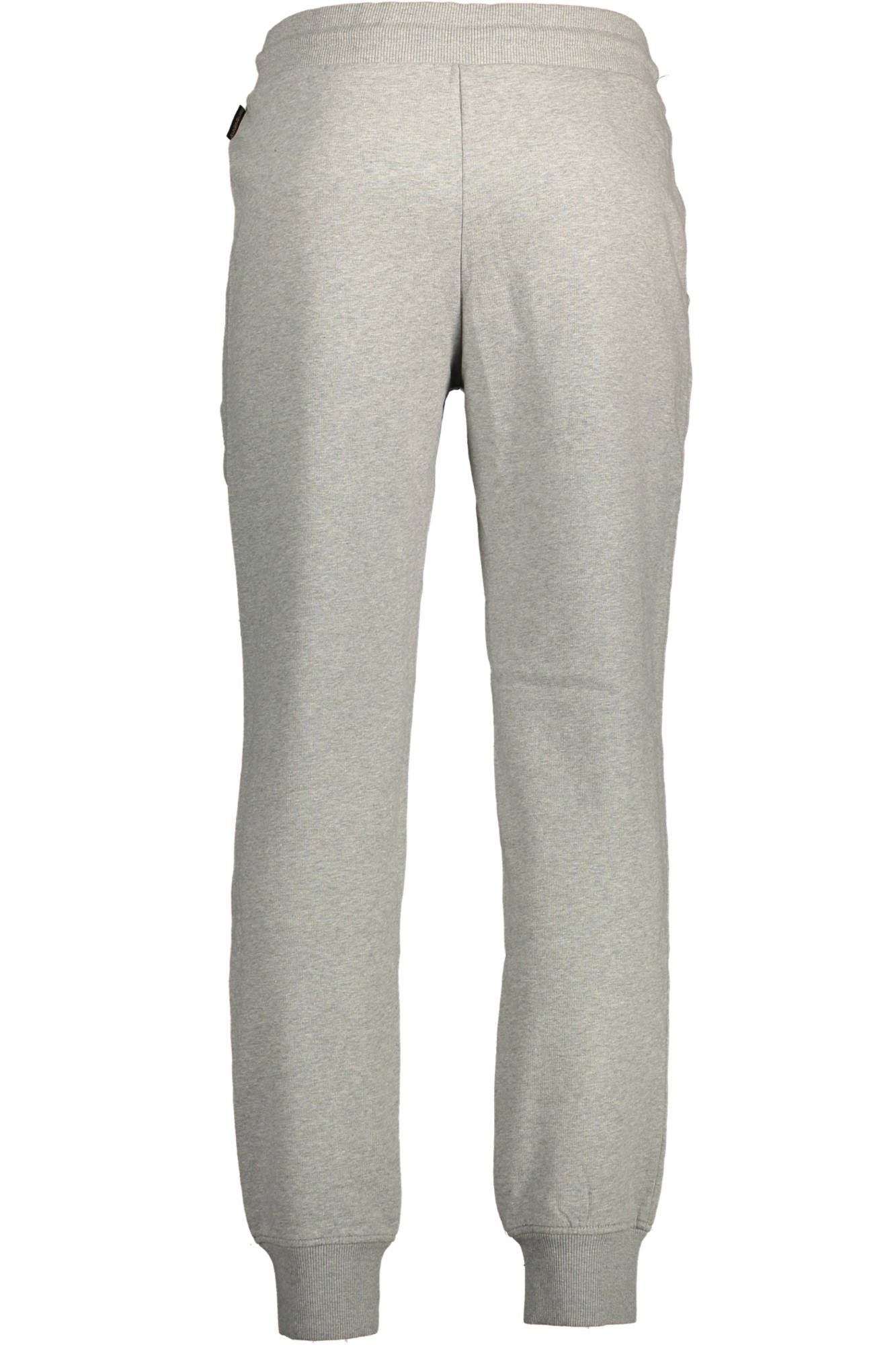 Gray Cotton Jeans & Pant