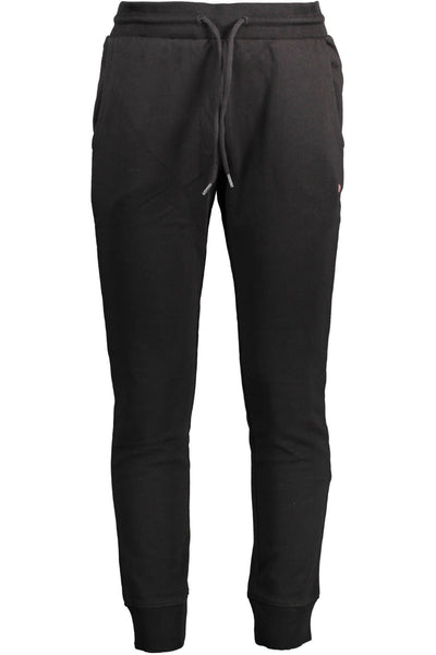 Black Cotton Jeans & Pant