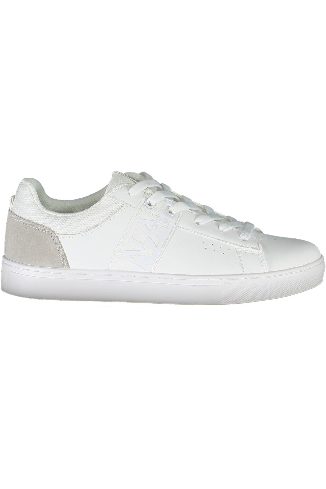 White Polyester Sneaker