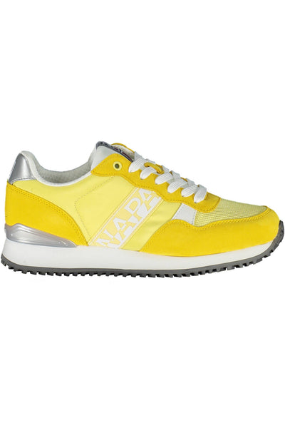 Yellow Polyester Sneaker