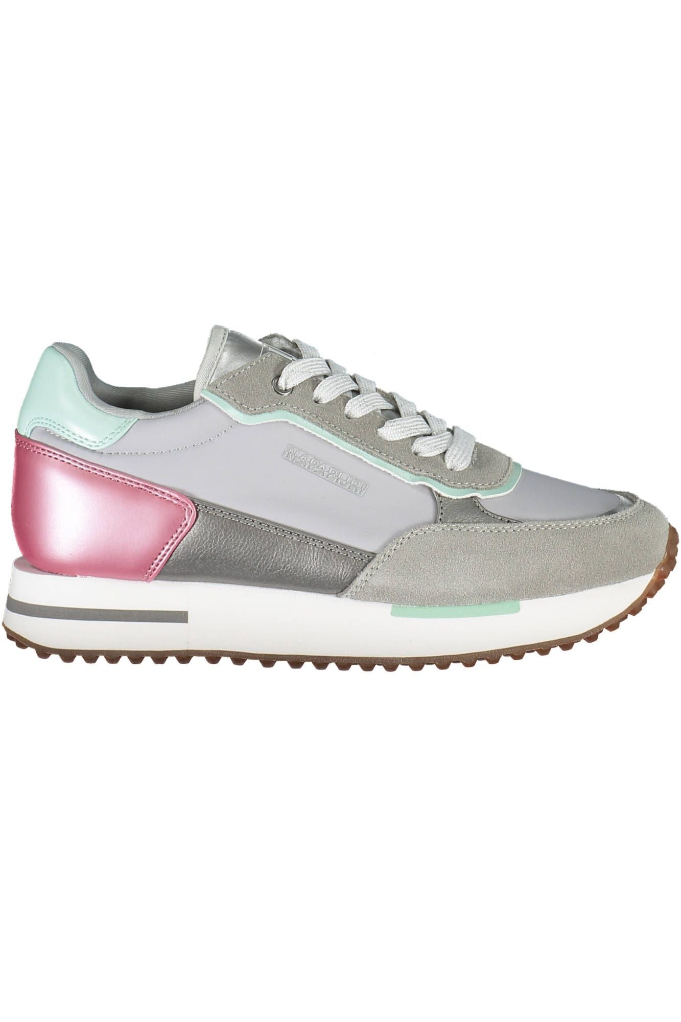 Gray Polyester Sneaker