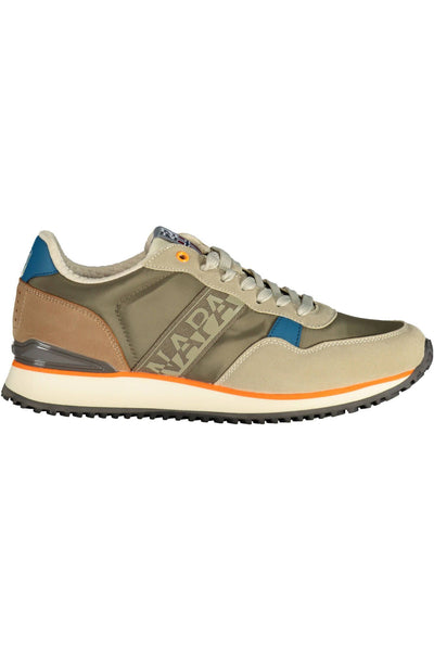 Beige Polyester Sneaker