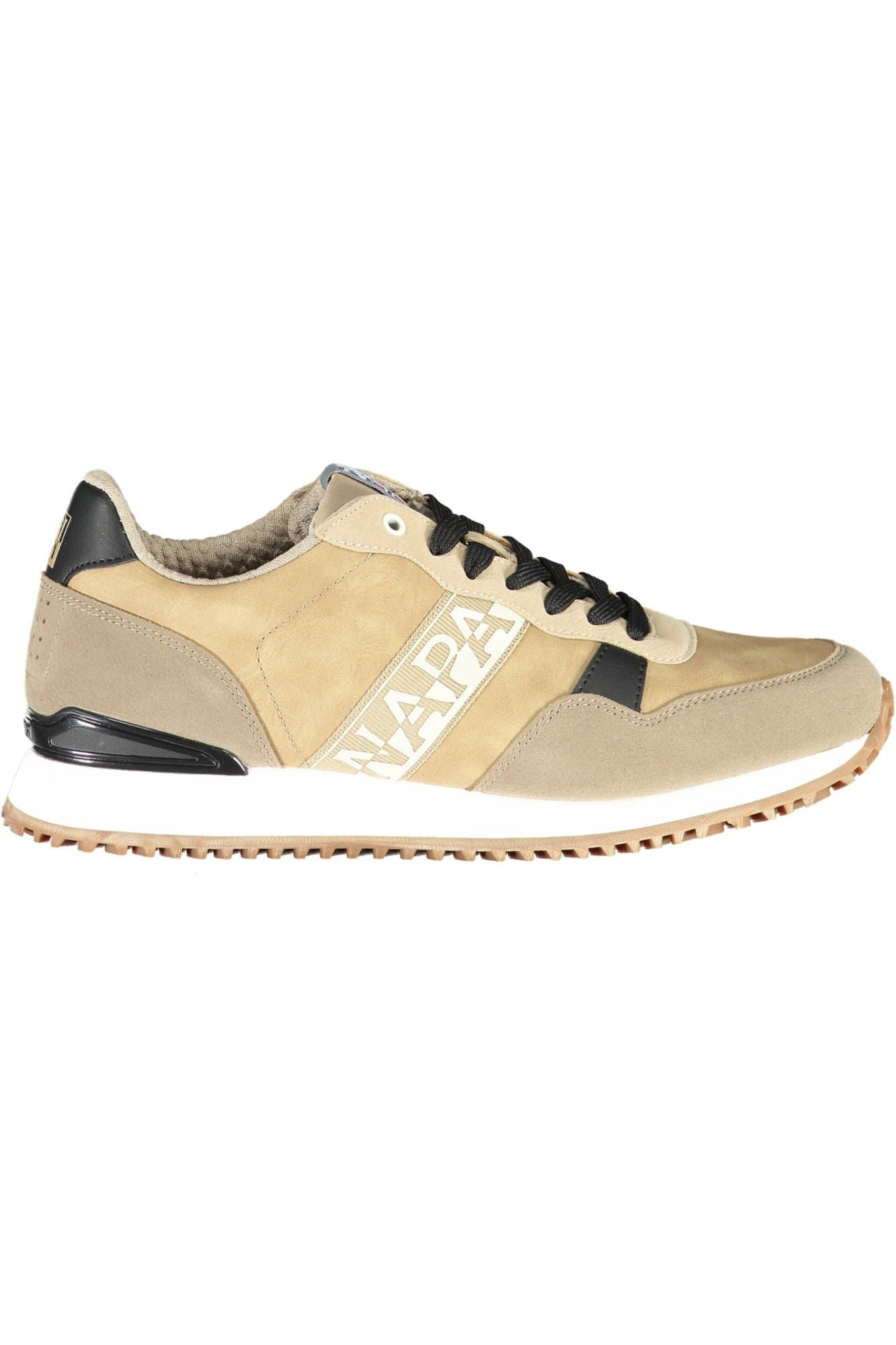 Beige Polyester Sneaker