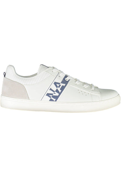 White Polyester Sneaker