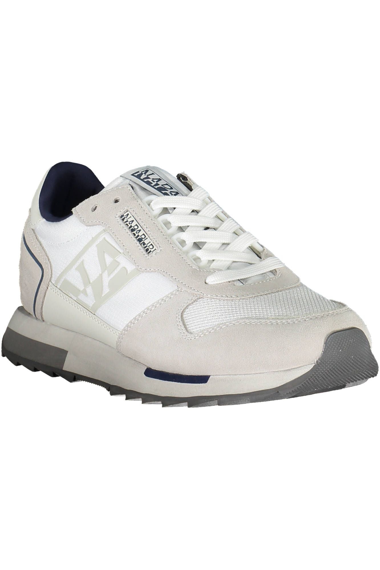 White Polyester Sneaker