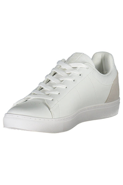 White Polyester Sneaker