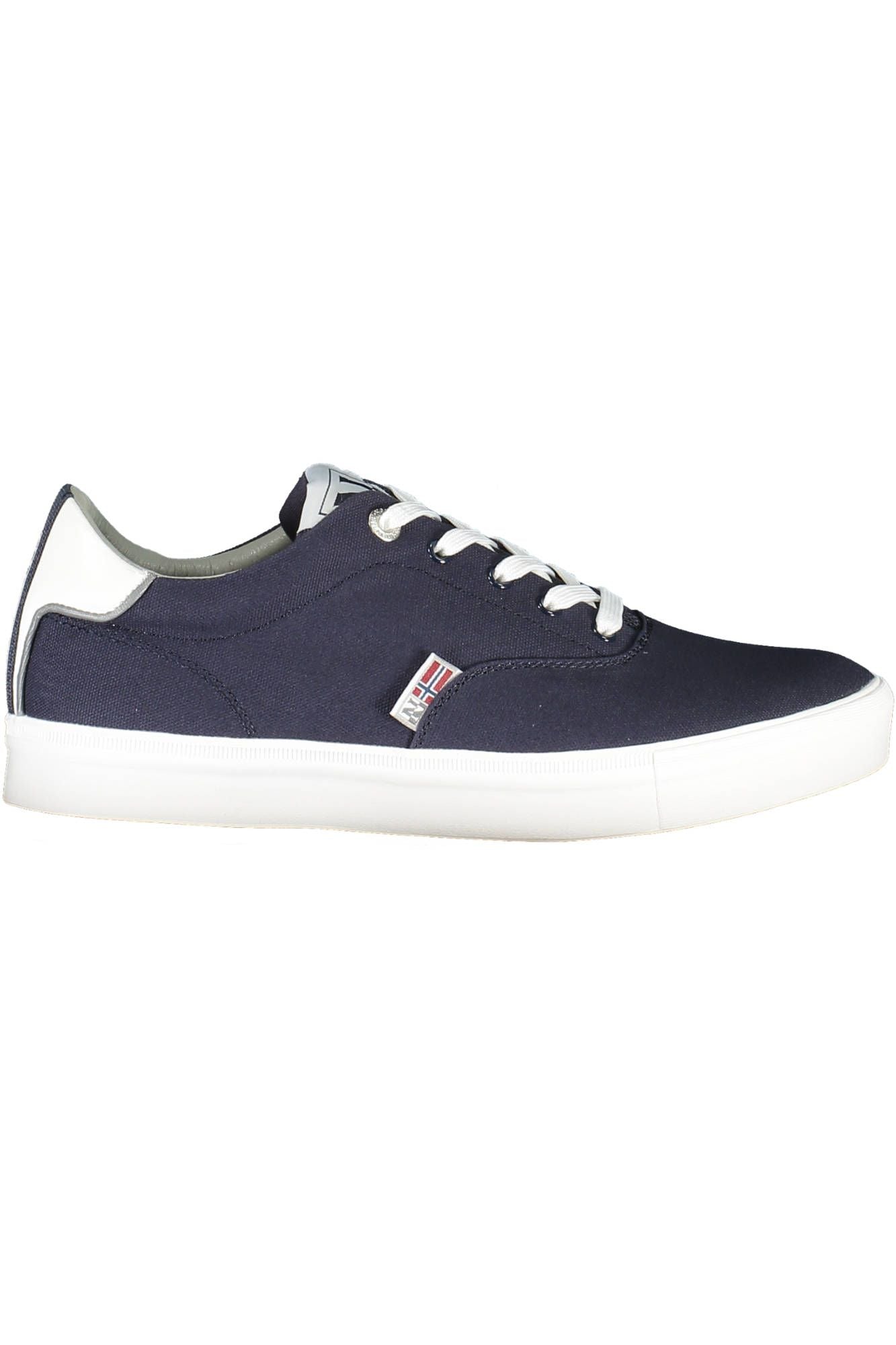 Blue Polyester Sneaker