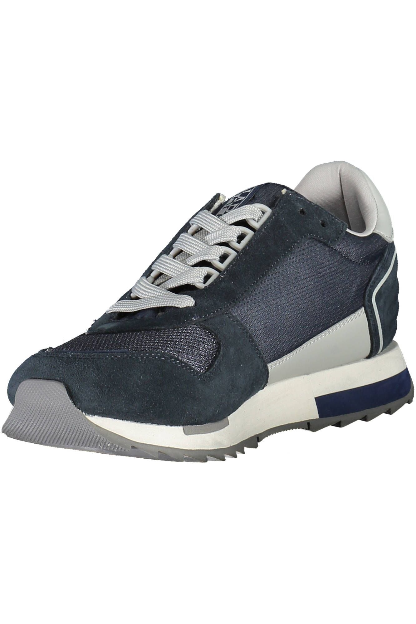 Blue Polyester Sneaker