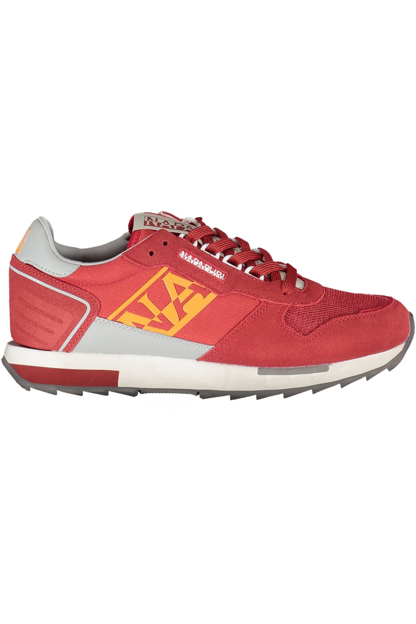 Red Polyester Sneaker