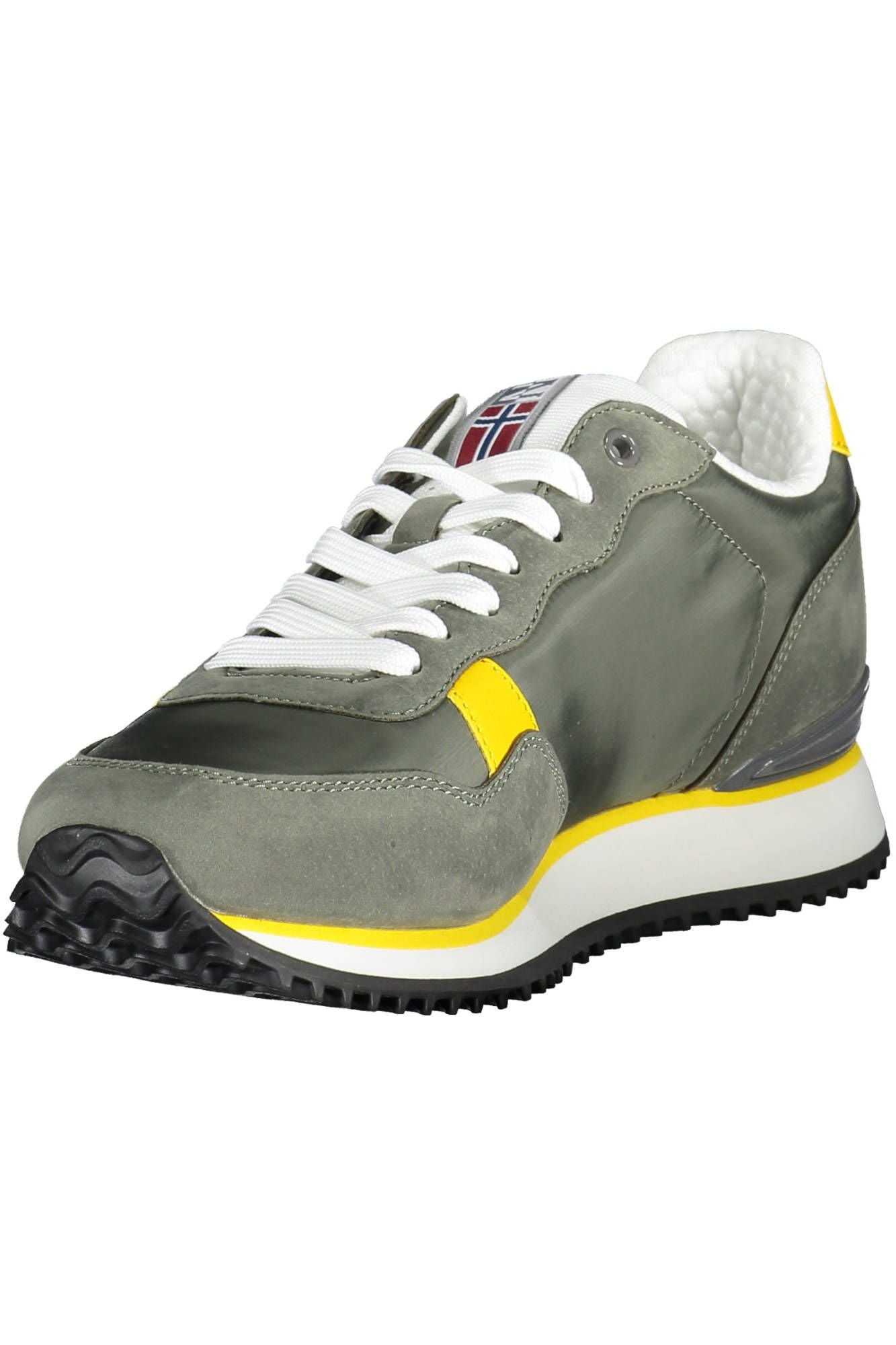 Green Polyester Sneaker