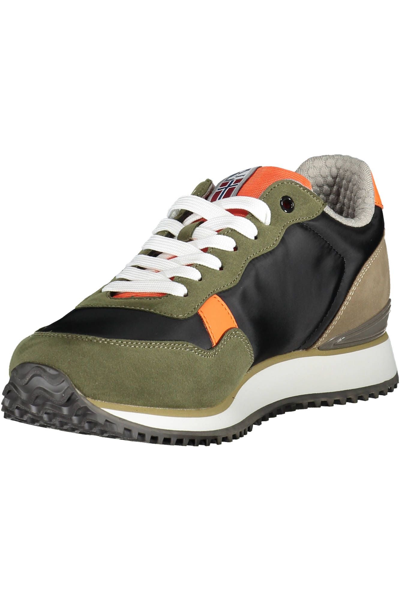 Green Polyester Sneaker