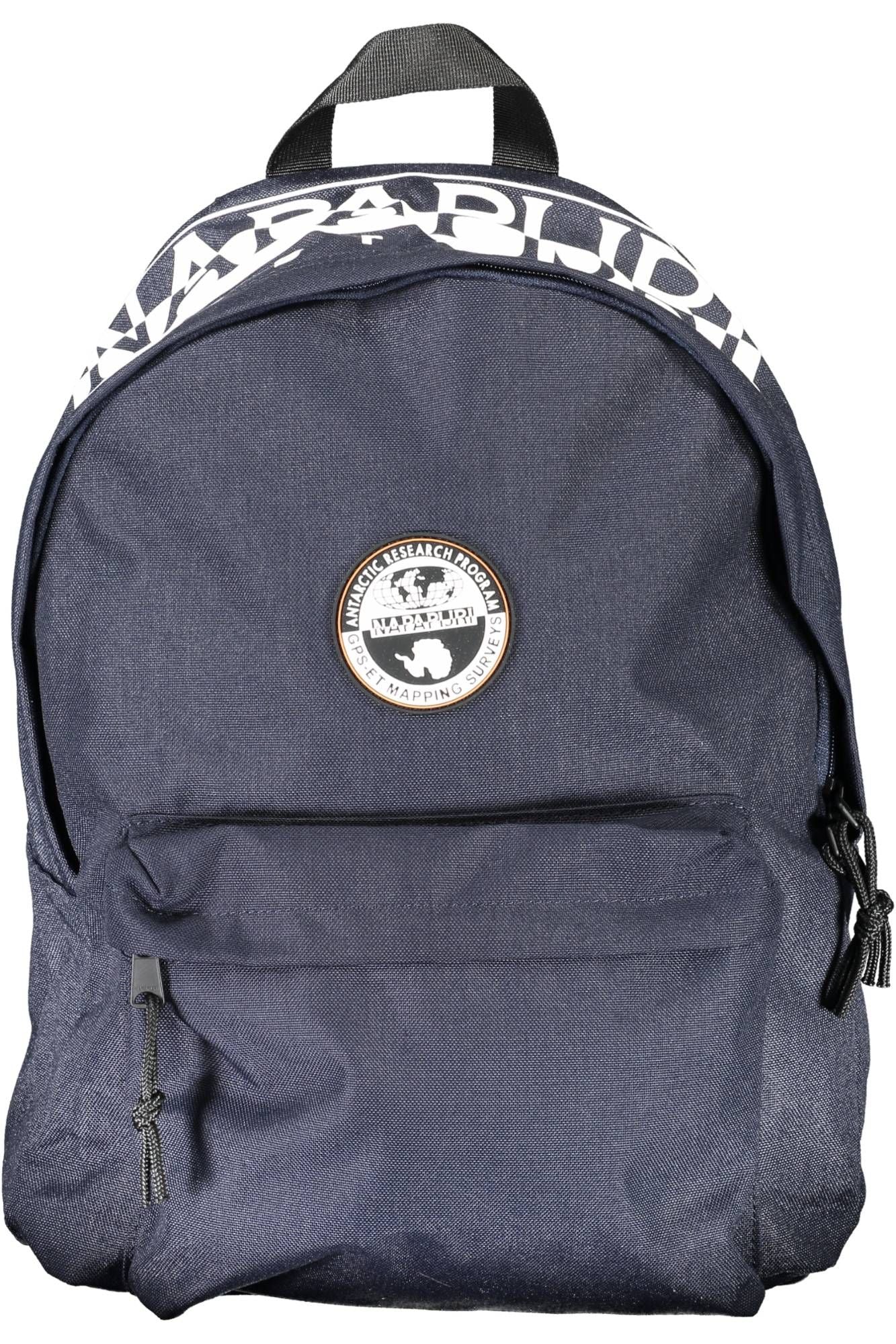 Blue Polyester Backpack